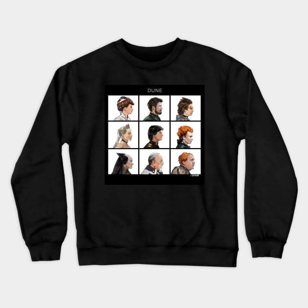 Dune Crewneck Sweatshirt by spacelord